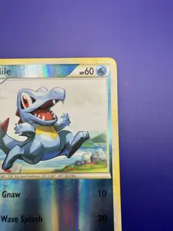 ⭐ Totodile ⭐ 86/123 Heartgold & Soulsilver Reverse Holo Pokemon Card LP 2010 - Image 4