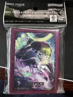 One Piece Card Game: Official Sleeves Version 11 - Donquixote Rosinante (70) - Image 1
