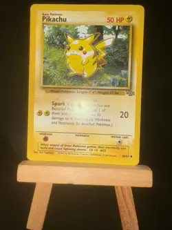 PIKACHU - 60/64 Jungle Set - WotC LP/MP - Regular Common - Pokemon TCG Card - Image 4