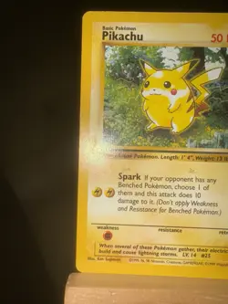 PIKACHU - 60/64 Jungle Set - WotC LP/MP - Regular Common - Pokemon TCG Card - Image 5