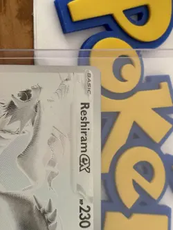 Reshiram ex #173/086 Pokemon Card TCG White Flare English BWR Pack Fresh Mint/NM - Image 5