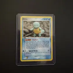 Pokemon TCG Ditto EX Delta Species Card 64/113 Squirtle Regular - Image 1