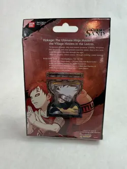 Naruto Curse Of The Sand Bandai Trading Card Starter Deck New Sealed Red Gaara - Image 2
