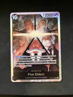 Five Elders OP13-082 SR Carrying on His Will - ONE PIECE Card Game English - Image 1