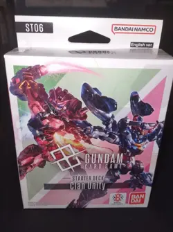 Gundam Card Game Clan Unity Starter Deck ST06 TCG Sealed - Image 1