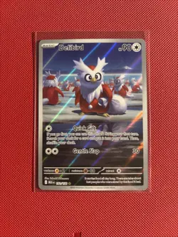 Pokemon TCG Delibird 152/132 Illustration Rare Full Art Mega Evolution Card - NM - Image 1