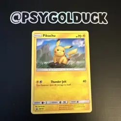 Pikachu - SM183 Holo Promo SM Promos Pokemon Card LP - Image 1