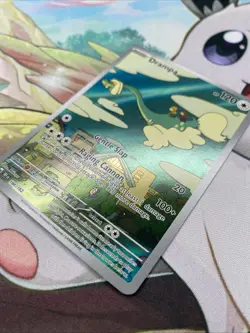 Drampa Full Art Holo Illustration Rare Pokemon Card 184/162 Temporal Forces NM - Image 2