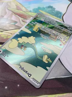 Drampa Full Art Holo Illustration Rare Pokemon Card 184/162 Temporal Forces NM - Image 4