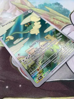 Drampa Full Art Holo Illustration Rare Pokemon Card 184/162 Temporal Forces NM - Image 5
