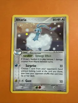 Pokemon TCG Altaria EX Power Keepers Holo Card 2/108 Rare - Image 1