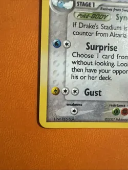 Pokemon TCG Altaria EX Power Keepers Holo Card 2/108 Rare - Image 5