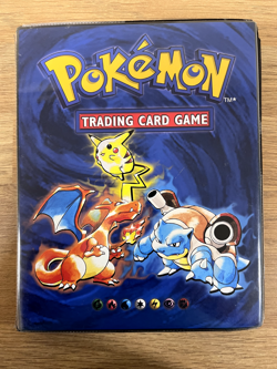 Original Pokemon TCG Binder 1999 Nintendo Wizards Of The Coast With 102 Cards - Image 2