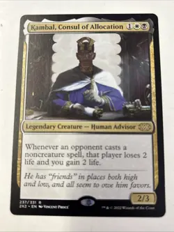 MTG - 1x Kambal Consul of Allocation - Kaladesh - NM - Magic the Gathering. Rare - Image 1