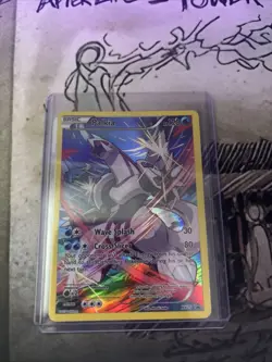 Pokemon Palkia XY75 Black Star Promo Full Art Holo Card 2015 - Image 1