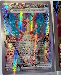 POKEMON: Charizard ex & Pikachu V JUMBO Collector Cards *PARENTS PLZ READ BELOW - Image 3