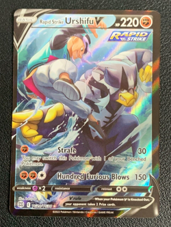 Rapid Strike Urshifu V TG20/TG30 Brilliant Stars Trainer Gallery Pokemon Card NM - Image 1