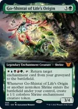 Go-Shintai of Life's Origin (Extended Art) Kamigawa: Neon Dynasty Commander Deck - Image 1