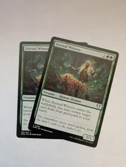 2X Eternal Witness Commander: Master MTG NM - Image 1