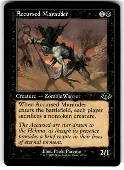 Accursed Marauder (Retro Frame) Modern Horizons 3 Regular MTG - Image 1