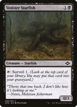 SINISTER STARFISH X 4 N/M MODERN HORIZONS 2 MAGIC THE GATHERING - Image 1
