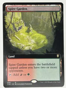 Spire Garden (Extended Art) R Commander Legends: Battle for Baldur's Gate 606 NM - Image 1