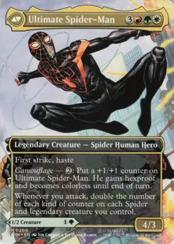 Miles Morales (0200) (Borderless) M Marvel's Spider-Man 200 NM Normal MTG - Image 2