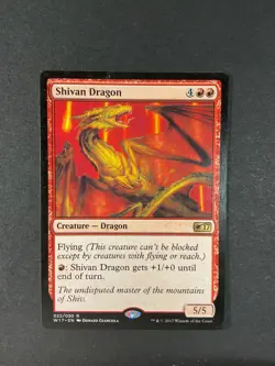 Shivan Dragon - Welcome Deck 2017 - Magic the Gathering - MTG - Image 1