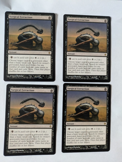 4 Surgical Extraction New Phyrexia MTG NM Free shipping with tracking - Image 1