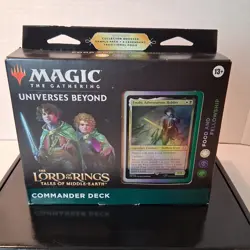 Magic The Gathering Lord of the Rings Food and Fellowship Commander Deck 195166205052 - Image 1