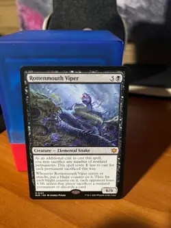 MTG Rottenmouth Viper Bloomburrow Regular (0107) LP FREE SHIPPING - Image 1
