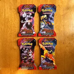 Pokemon TCG: Scarlet & Violet - Destined Rivals sleeved booster packs LOT OF 25 - Image 2