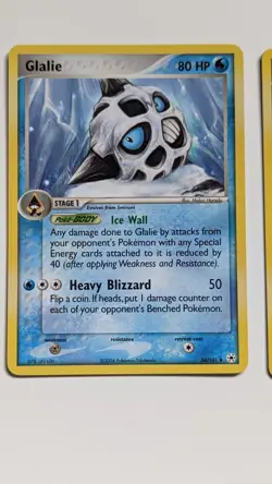 2x Glalie & Snorunt Pokemon Cards Bundle - EX Hidden Legends /101 (1) - Image 3