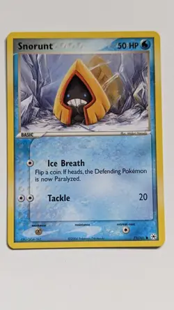 2x Glalie & Snorunt Pokemon Cards Bundle - EX Hidden Legends /101 (1) - Image 5