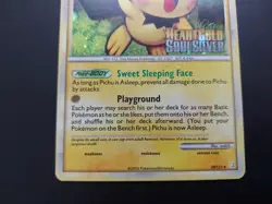 Pokemon - Pichu 28/123 Holo PreRelease Promo HeartGold SoulSilver - Image 3