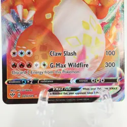 Charizard VMAX 020/189 Darkness Ablaze Full Art Pokemon TCG Sword Shield NM - Image 3