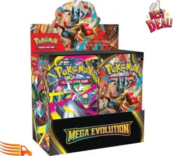 POKEMON MEGA EVOLUTION ENHANCED BOOSTER BOX NEW SEALED - Image 1