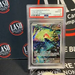 2023 Pokemon Scream Tail Black Star Promo 065 Paradox Rift ETB PSA 10 - Image 1