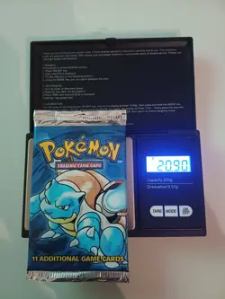 Pokemon Base Set Booster Pack Blastoise 20.90g - Image 1