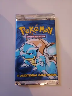 Pokemon Base Set Booster Pack Blastoise 20.90g - Image 2