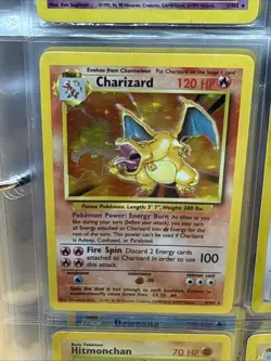 Pokemon 100% Complete Master Base Set 102/102 WOTC Vintage 1999 w Charizard Holo - Image 2