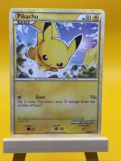 Pokemon PIKACHU 61/90 Undaunted - LP/Light Play - Image 1