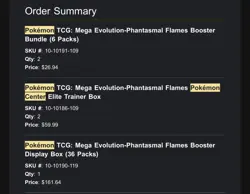 Phantasmal Flames: Pokemon Center Exclusive Elite Trainer Box (ETB) PREORDER - Image 2