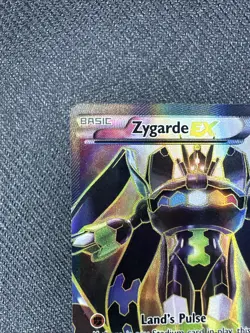 Pokemon Zygarde EX 54a/124 Fates Collide Alternate Full Art Promo MEGA POWERS - Image 2