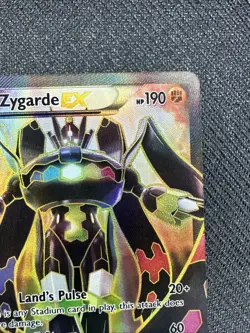 Pokemon Zygarde EX 54a/124 Fates Collide Alternate Full Art Promo MEGA POWERS - Image 3
