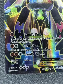 Pokemon Zygarde EX 54a/124 Fates Collide Alternate Full Art Promo MEGA POWERS - Image 5