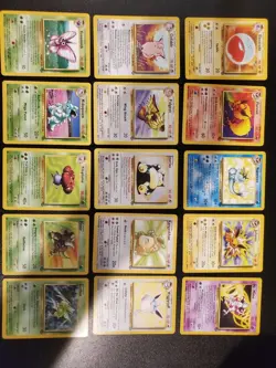 Pokemon TCG Lot of 15 Jungle Set Rares Non-Holo LP HAVE A LOOK - Image 1