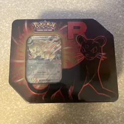 Pokemon Destined Rivals Team Rocket Tin Persian ex (Factory sealed) - Image 1
