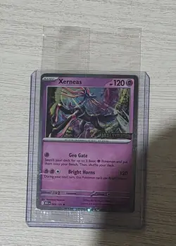 SEALED Pokemon Xerneas 064/132 Mega Evolution STAMPED Best Buy Promo - Image 2