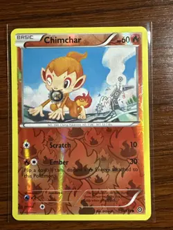 Chimchar 18/114 Common Reverse Holo XY Steam Siege Pokemon TCG 2016 - Image 1